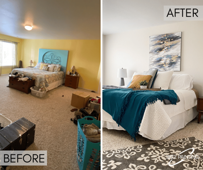 Before & After Bedroom Photo